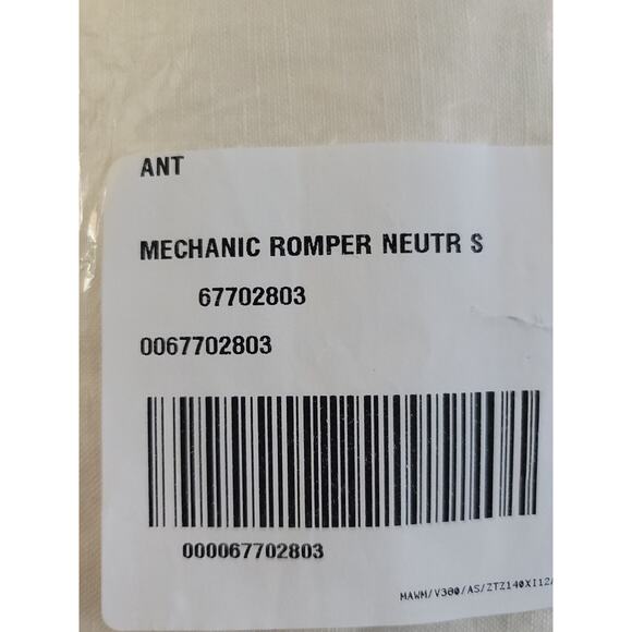 Anthropologie Pilcro Mechanic Romper - New Small - Picture 8 of 8